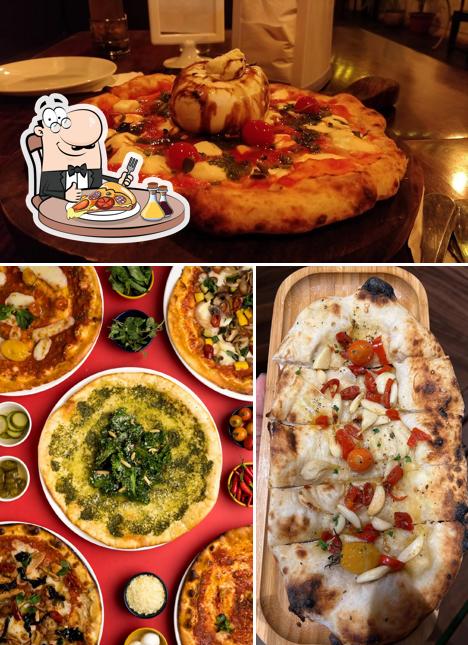Pick pizza at Pompeii Pizza Studio