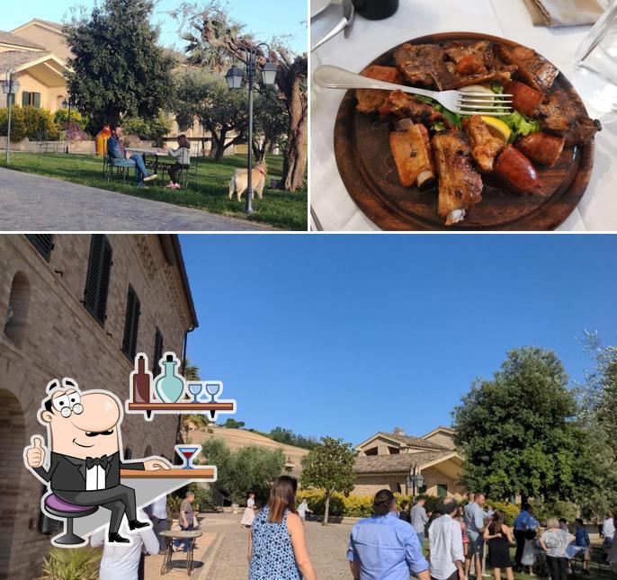 Gli interni di Ristorante Il Raggio Verde Recanati