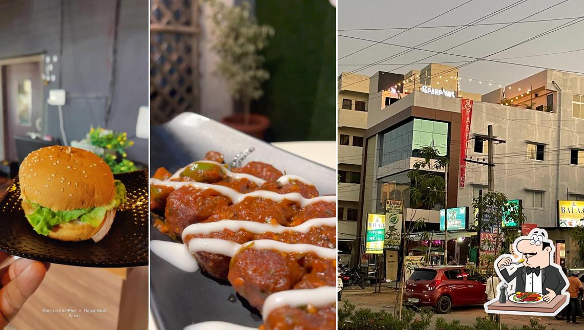 Meals at Sparrows Rooftop Cafe