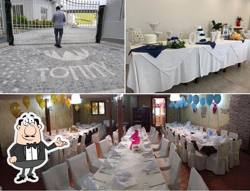 Tra le diverse cose da Ristorante Tommy si possono trovare la interni e esterno