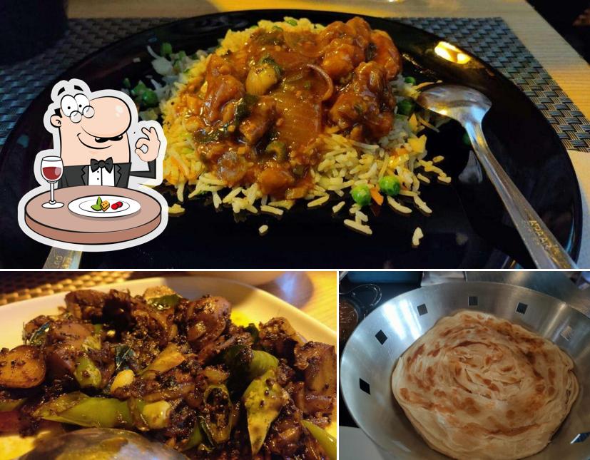 Food at MaxFun Multi Cuisine Restaurant