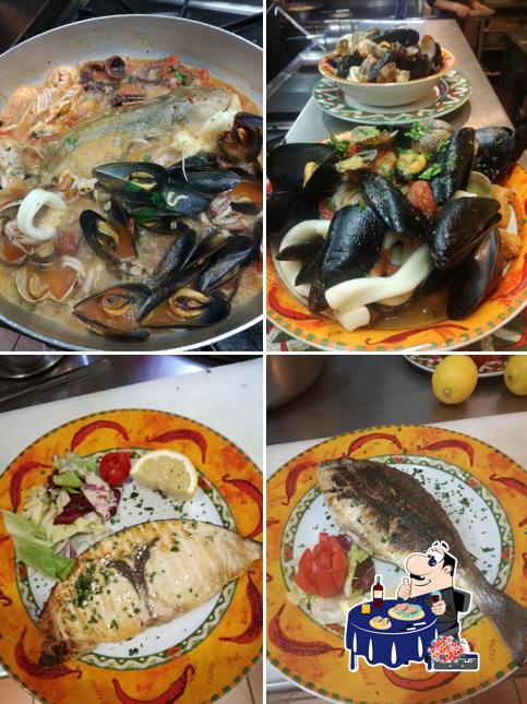 Assaggia i sapori della cucina di mare a L'Oro Di Napoli