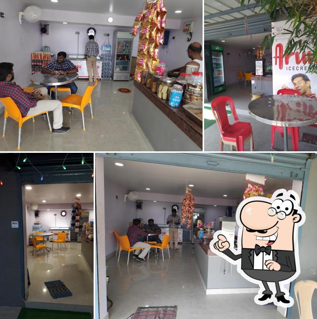 The interior of Relax coffee shop