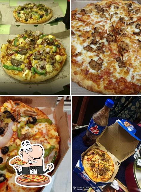 Pick pizza at Domino's Pizza Khudiram Bose Sarani, Kolkata