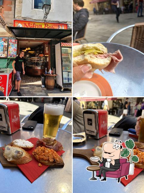 Dai un'occhiata agli interni di Milan Bar