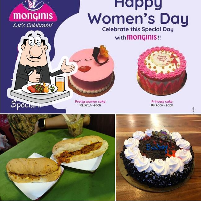 Food at Monginis Cake Shop
