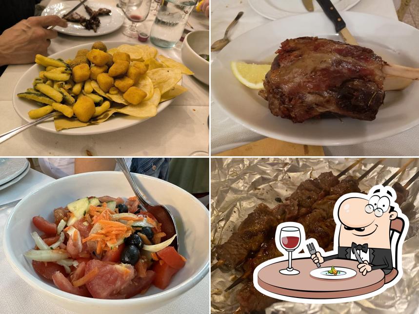 Platti al Osteria del Moro