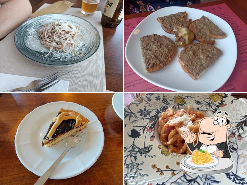 Spaghetti alla carbonara al Belvedere Bar