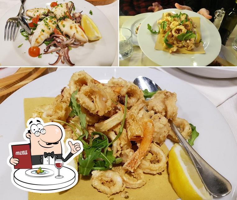 Cibo al Da Romolo alla Mole Adriana