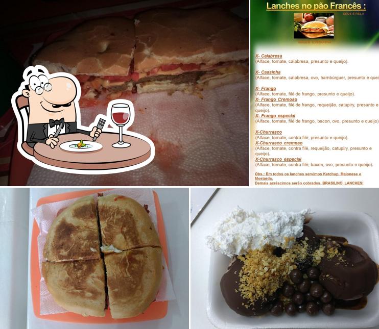 Comida em Brasilino Lanches