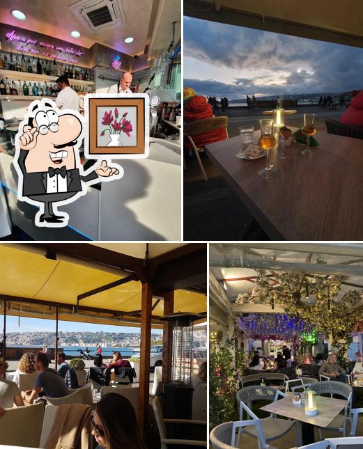 Gli interni di Parthenope Bar
