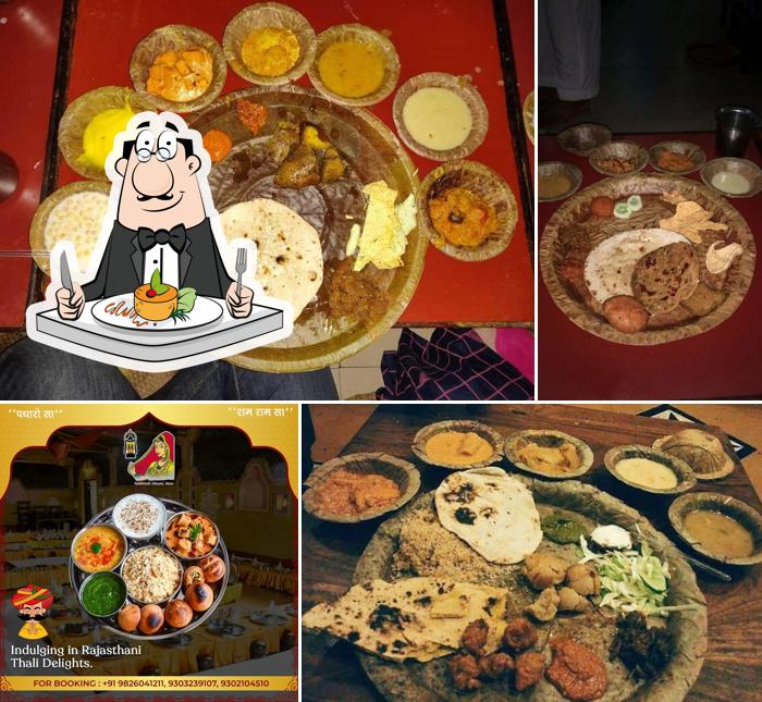 Food at Nakhrali Dhani