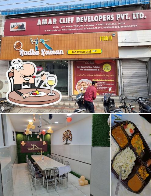 Food at Radha Raman resturant