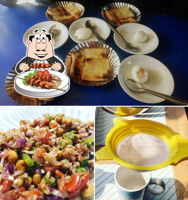This is the photo showing food and beverage at Tea Positive
