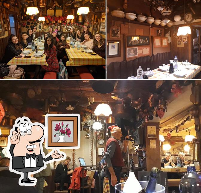 Dai un'occhiata agli interni di Trattoria da Rosa