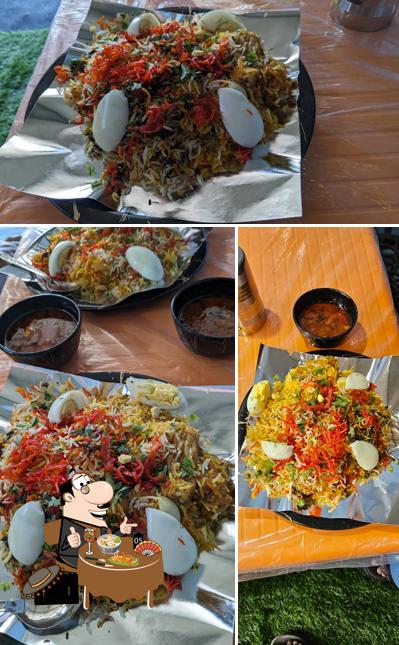 Food at shahil biryaani