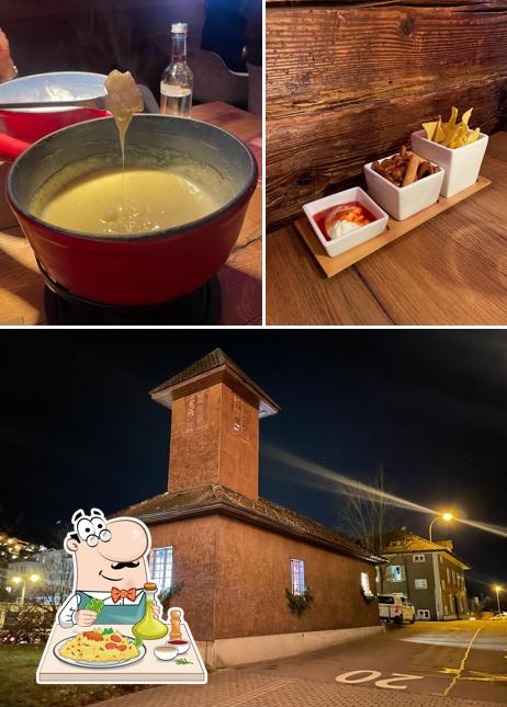 Questa è la foto che presenta la cibo e esterno di sprötzehüsli.ch