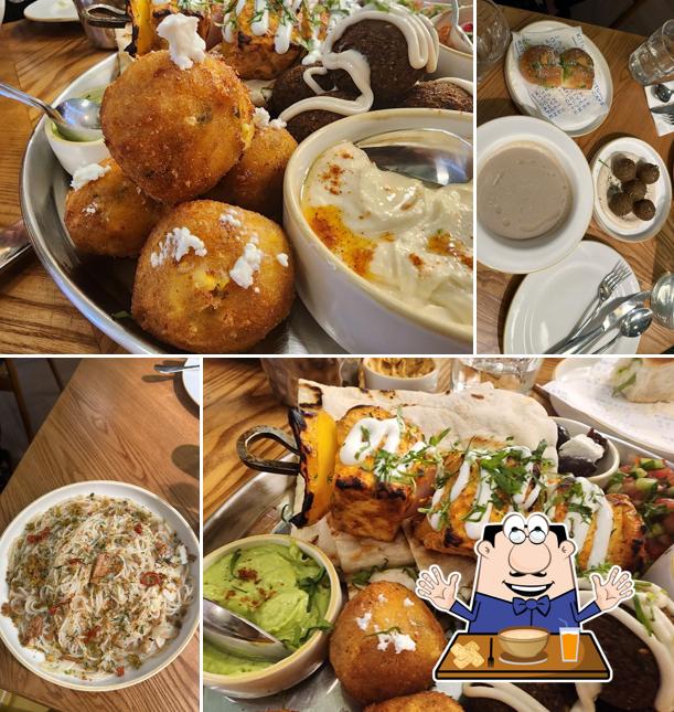 Food at Jamie Oliver Kitchen