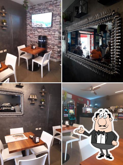 Gli interni di Zara Cafe