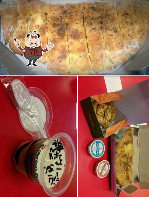 Food at Domino's Pizza