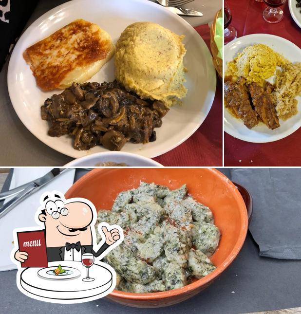 Polenta al Malga Doss del Bue - cucina tipica casalinga