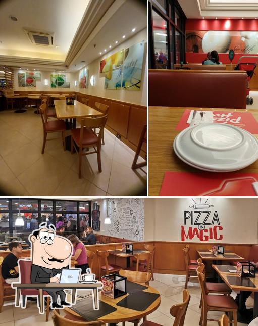 Veja imagens do interior do Pizza Hut