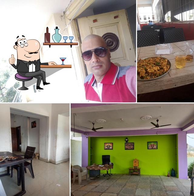 The interior of Sri Sai Chaitanya Bar And Restaurant