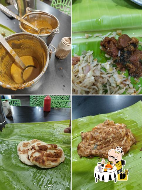 Chocolate mousse at A1 Parotta Stall