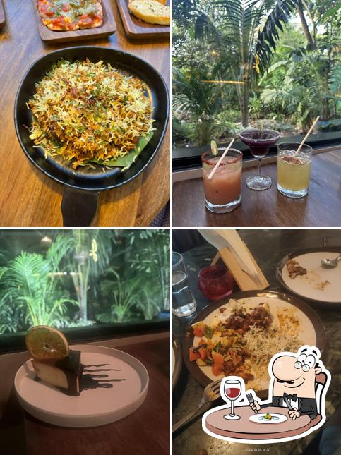Food at June Bistro Bar