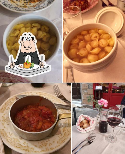 Cibo al Trattoria La Montanara