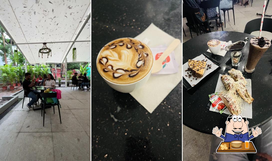 Food at Meridian Ice Cream - FC road