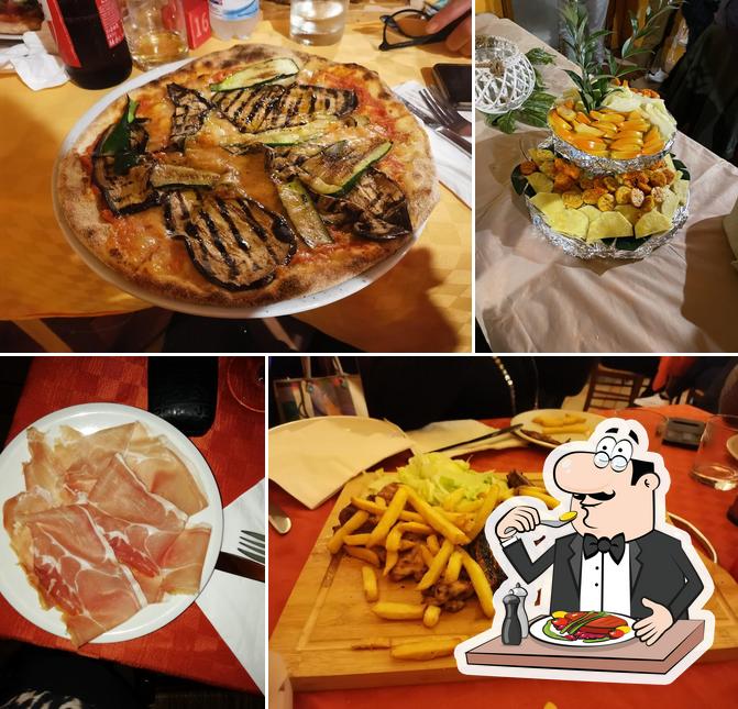 Cibo al Pizzeria La Vecchia Curte