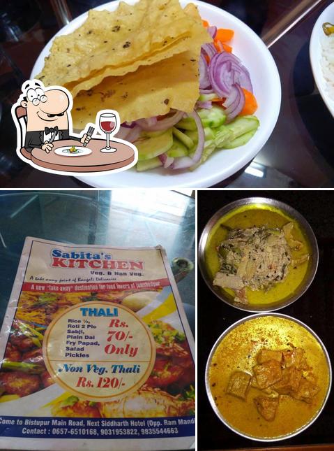 Food at Sabita's Kitchen