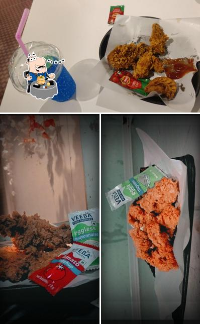 Food at The Fried Hub