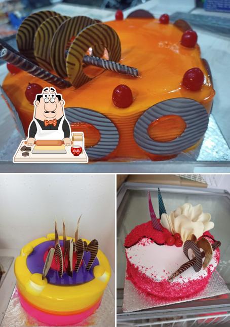 Star bakery serves a selection of sweet dishes