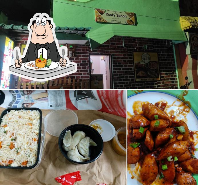 Food at The Rusty Spoon