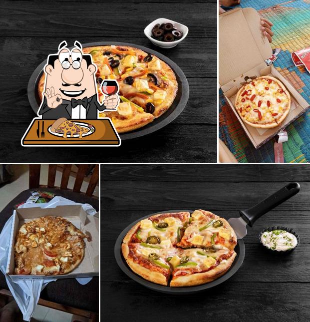 Order different types of pizza