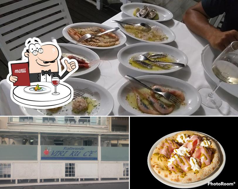 Cibo al Al Pontile Ristorante "Bassi Fondenti"