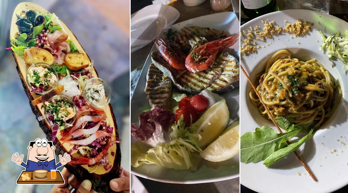Platti al La Chiglia ristorante