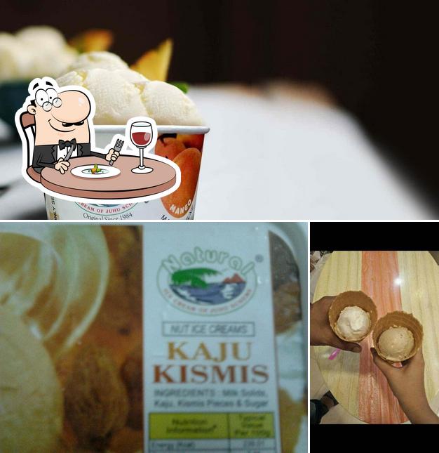 Meals at Naturals Ice Cream