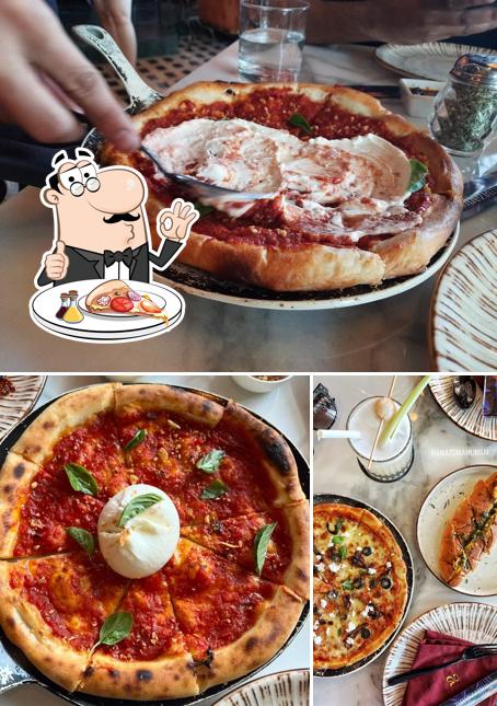 Get pizza at Amazonia