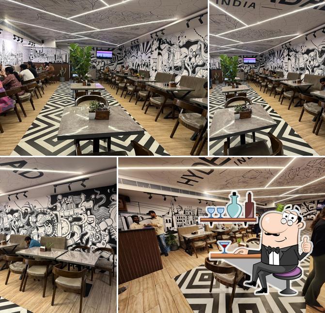 The interior of CHINESE HOUSE