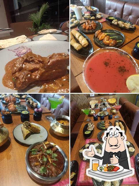 Food at Chicken 65 takeaway and restaurant