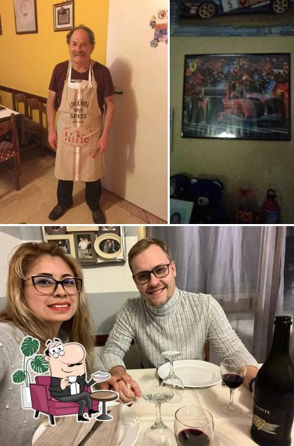 Gli interni di Gatto Matto "Da Nino"