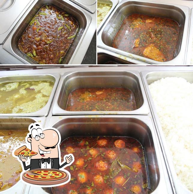 Pick pizza at Hotel Atithi