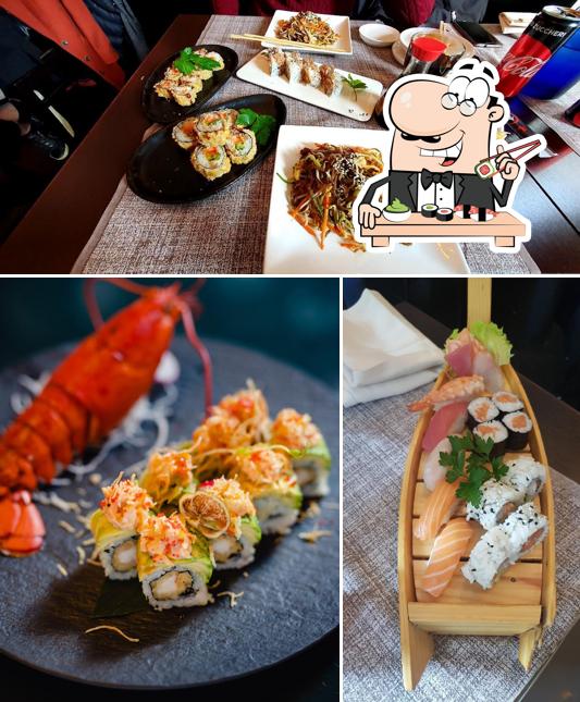 Prenditi le varie opzioni di sushi