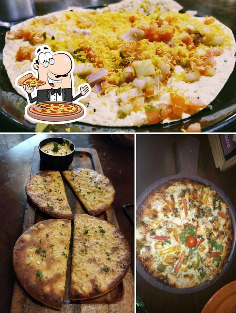 Try out pizza at Maple 99