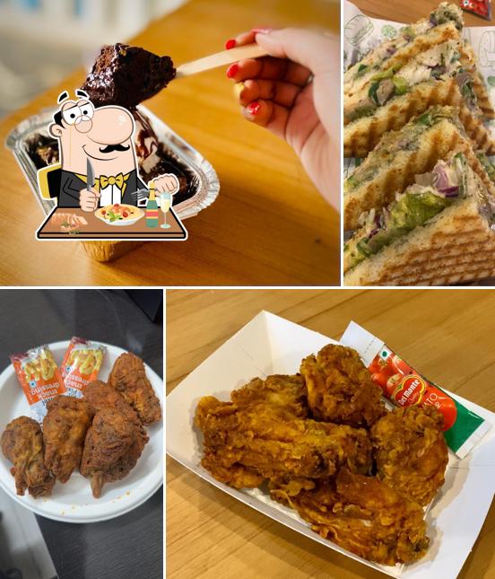 Food at Poppio Pizzeria