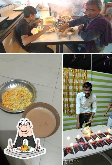 Among different things one can find food and interior at RATANJYOT DALBATI HOTEL