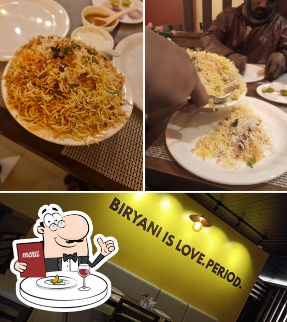 This is the image showing food and interior at Spicy kitchen